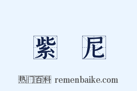 紫陁尼是什么意思的图片